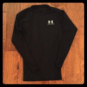 Men’s Under Armour Black Fitted Shirt Medium